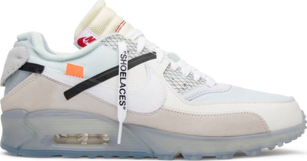 Nike X Off-White The 10: Air Max 90 Off-White/Desert Ore Sneakers -  Farfetch