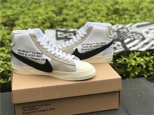 THE 10- NIKE BLAZER MID OFF-WHITE